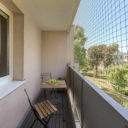 公寓 Lumina I 3-room With Balcony I Near Park Moczydlo I Metro 华沙